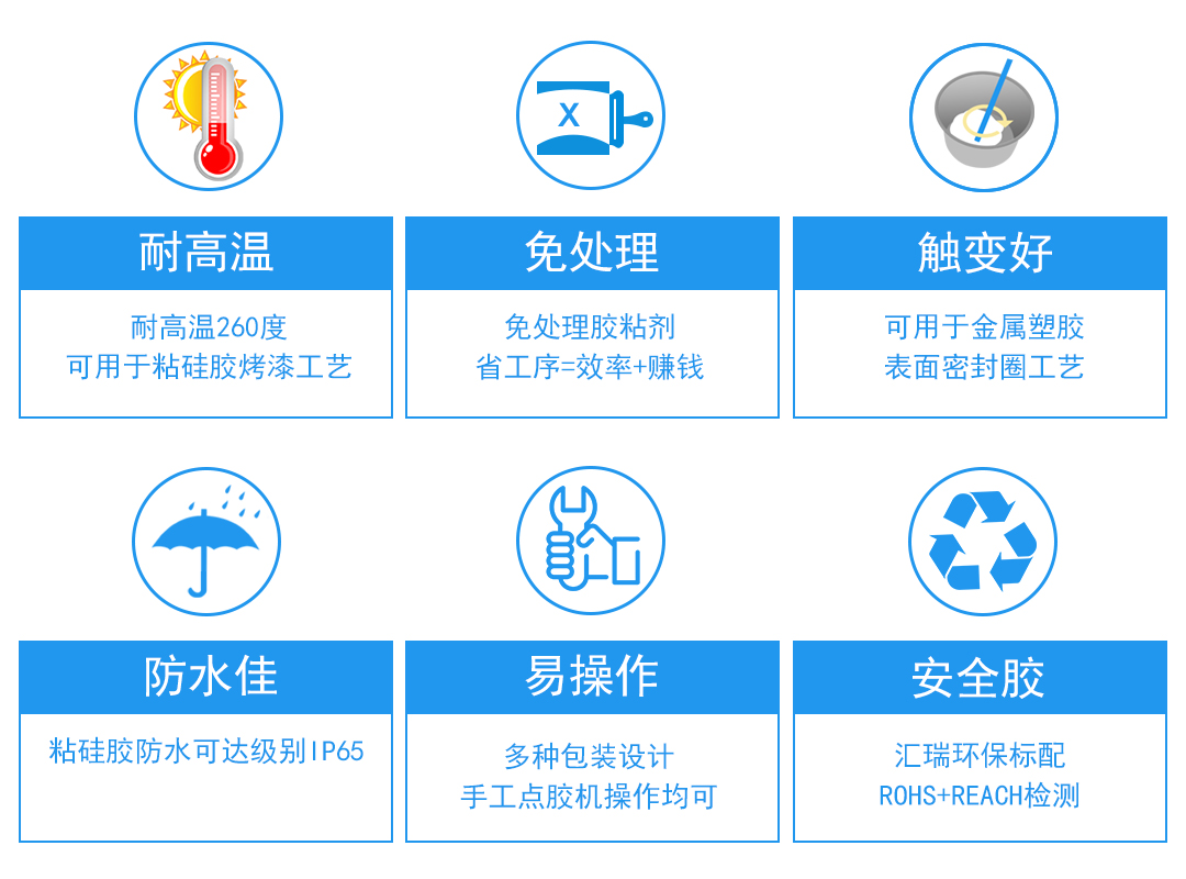 hr-323s 耐高温硅胶胶水